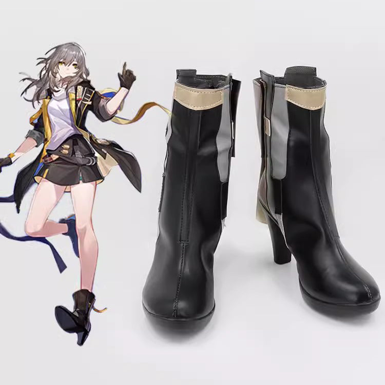 SBluuCosplay Game Honkai Star Rail Stelle Cosplay Shoes Custom Made Boots