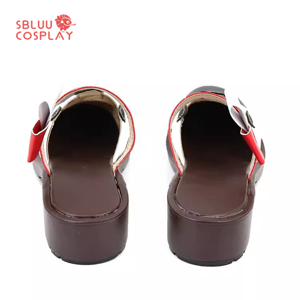 SBluuCosplay Game Genshin Impact Ms Hina Cosplay Shoes Custom Made Boots