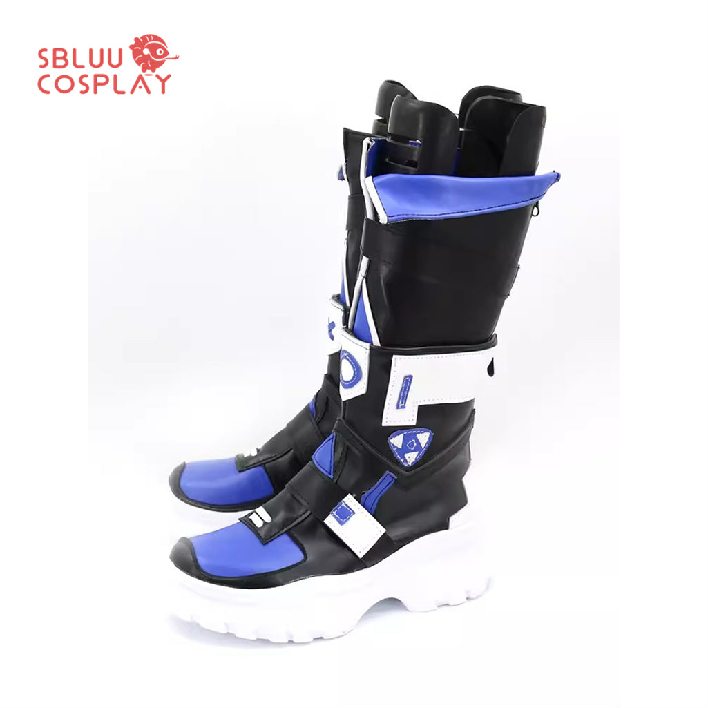 SBluuCosplay Game Honkai Star Rail Silver Wolf Cosplay Shoes Custom Made Boots