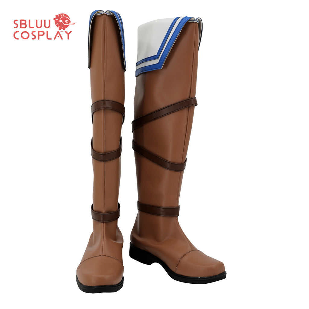 SBluuCosplay Princess Connect Re Dive Yuuki Cosplay Shoes Custom Made Boots