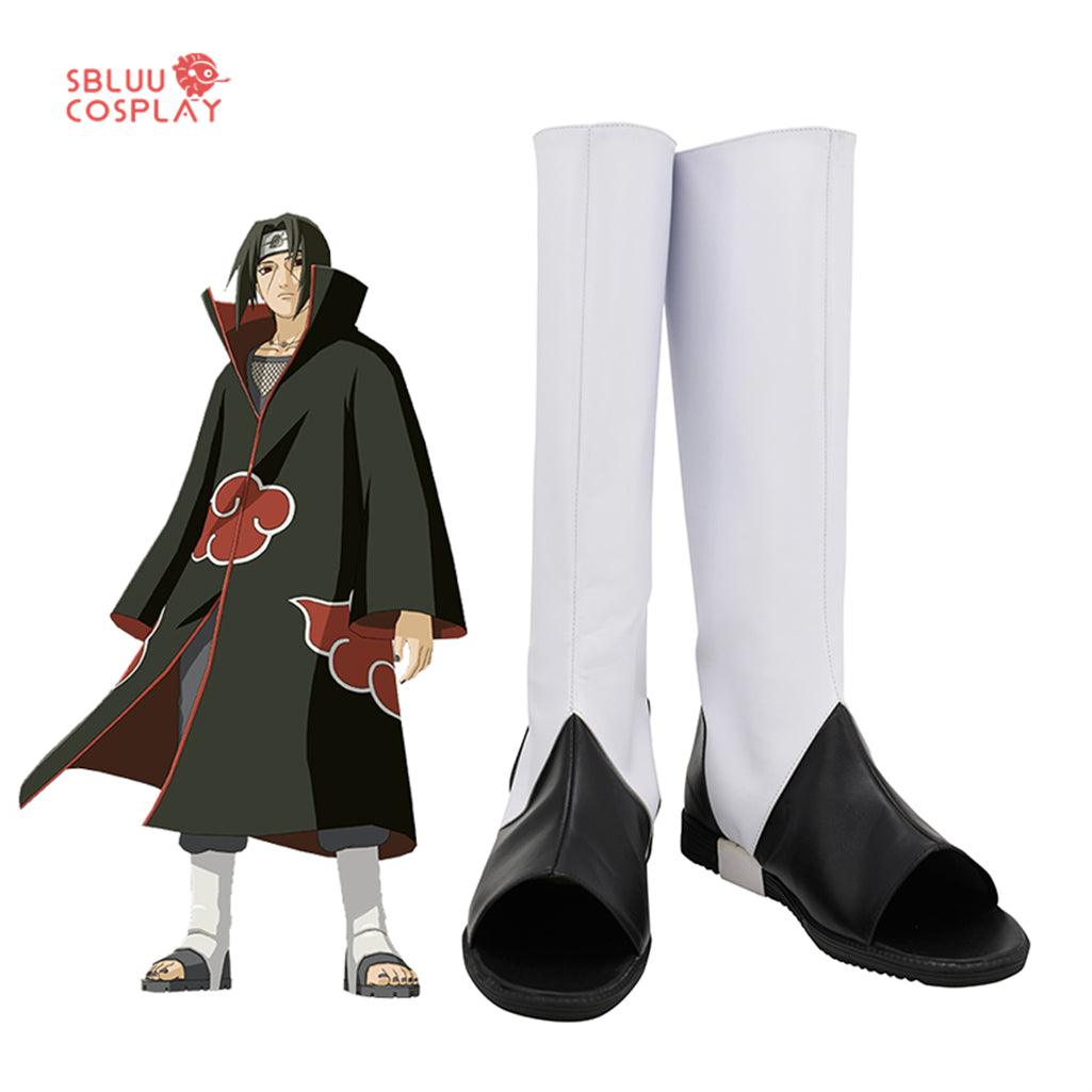 SBluuCosplay Anime Ninja Akatsuki Uchiha Itachi Cosplay Costume
