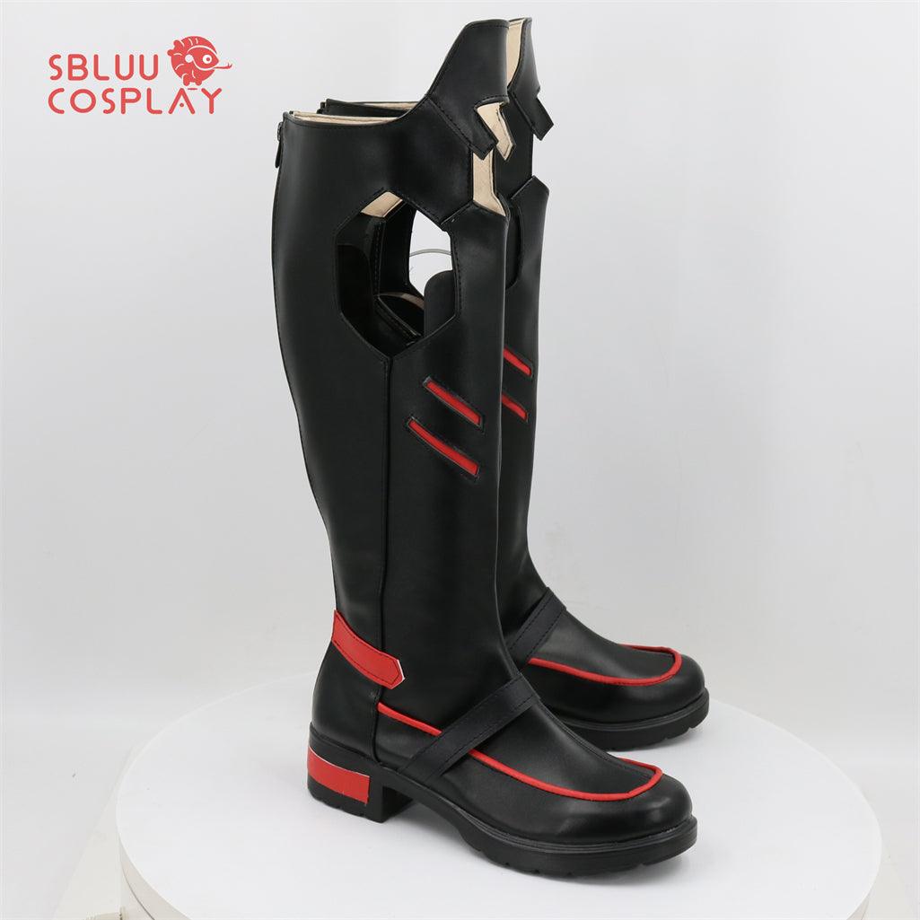 SBluuCosplay Cyberpunk Edgerunners Lucy Cosplay Shoes Custom Made Boots - SBluuCosplay