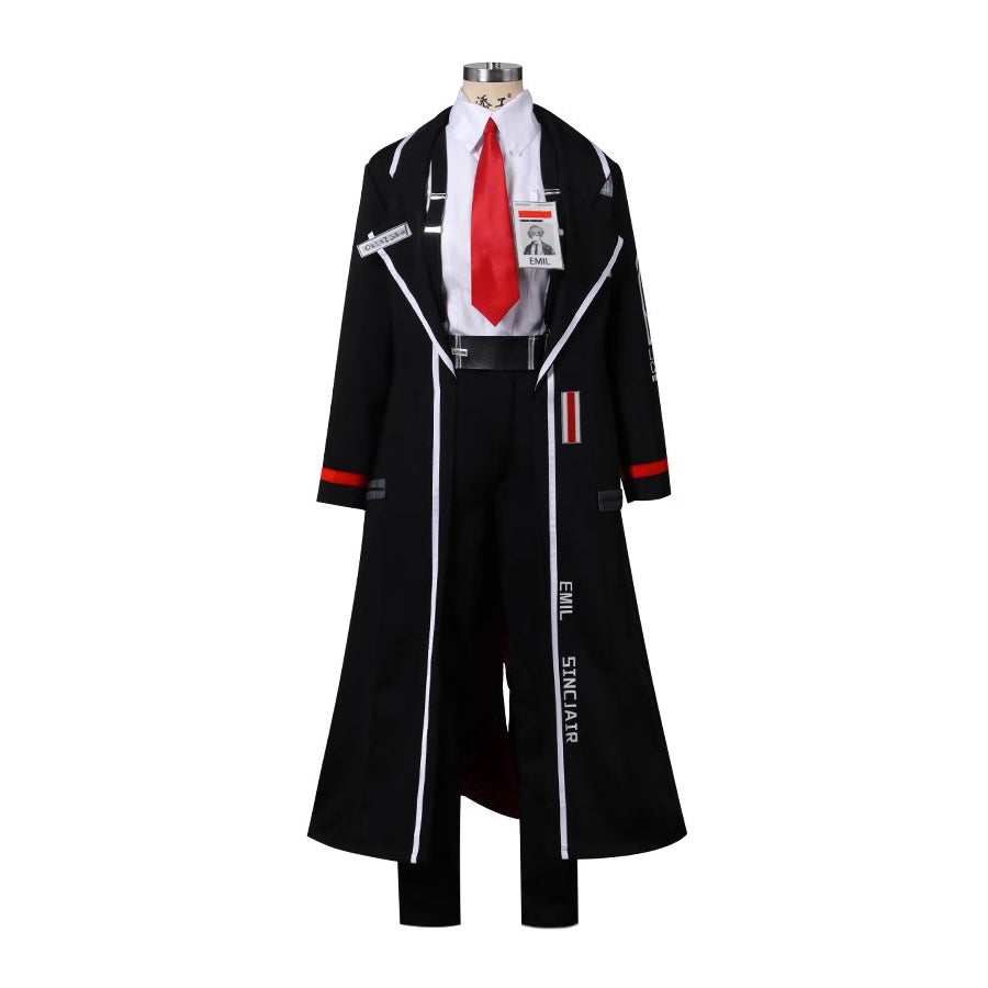 SBluuCosplay Sinclair Cosplay Costume Limbus Company Cosplay Shirt Coat Pants Uniform Halloween Carnival Party Suit