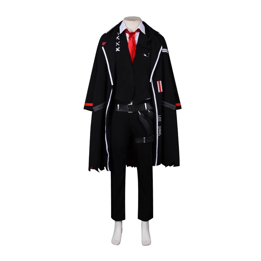 SBluuCosplay Yi Sang Cosplay Costume Limbus Company Cosplay Shirt Coat Pants Uniform Halloween Carnival Party Suit