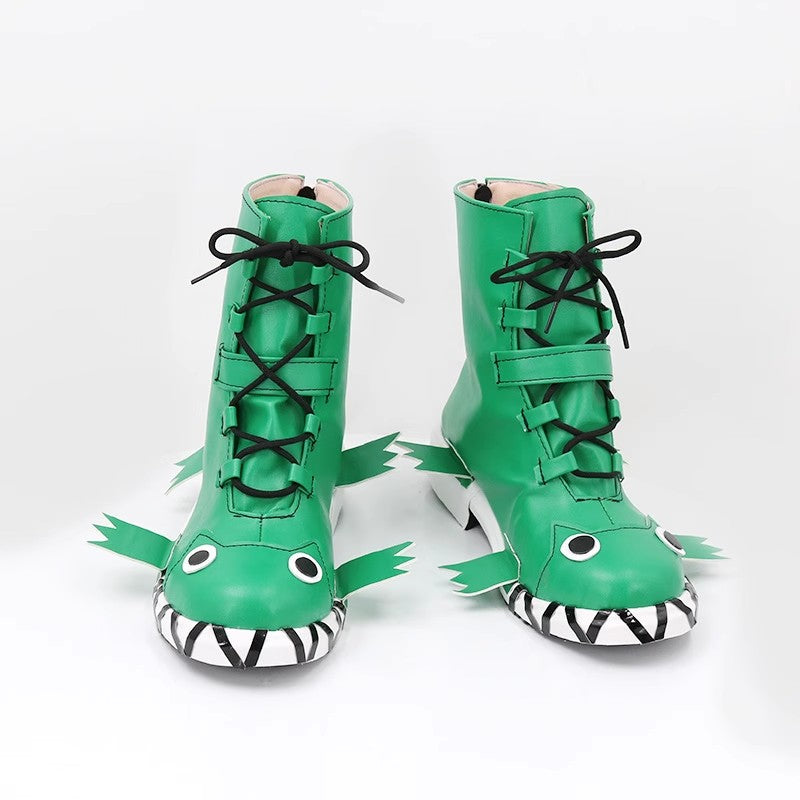 SBluuCosplay Mairimashita Iruma kun Clara Valac Cosplay Shoes Custom Made Boots