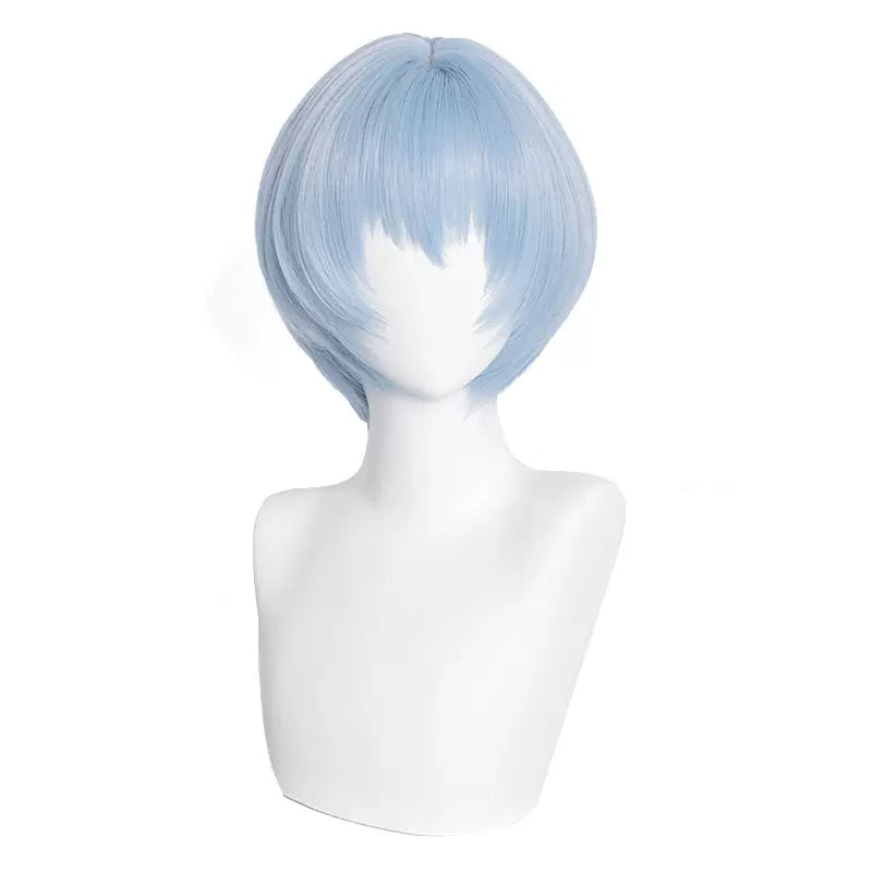 SBluuCosplay Neon Genesis Evangelion Cosplay Rei Ayanami Cosplay Wig