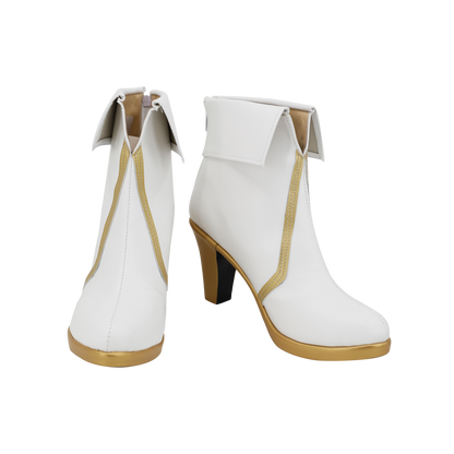 SBluuCosplay Fate Grand Order Aesc the Savior Cosplay Shoes Boots