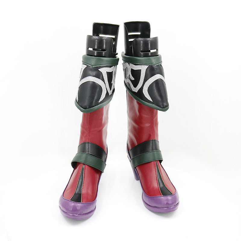 SBluuCosplay Final Fantasy XIV Amon Cosplay chaussures bottes sur mesure