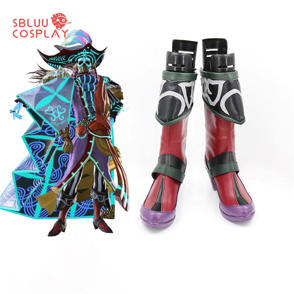 SBluuCosplay Final Fantasy XIV Amon Cosplay Shoes Custom Made Boots
