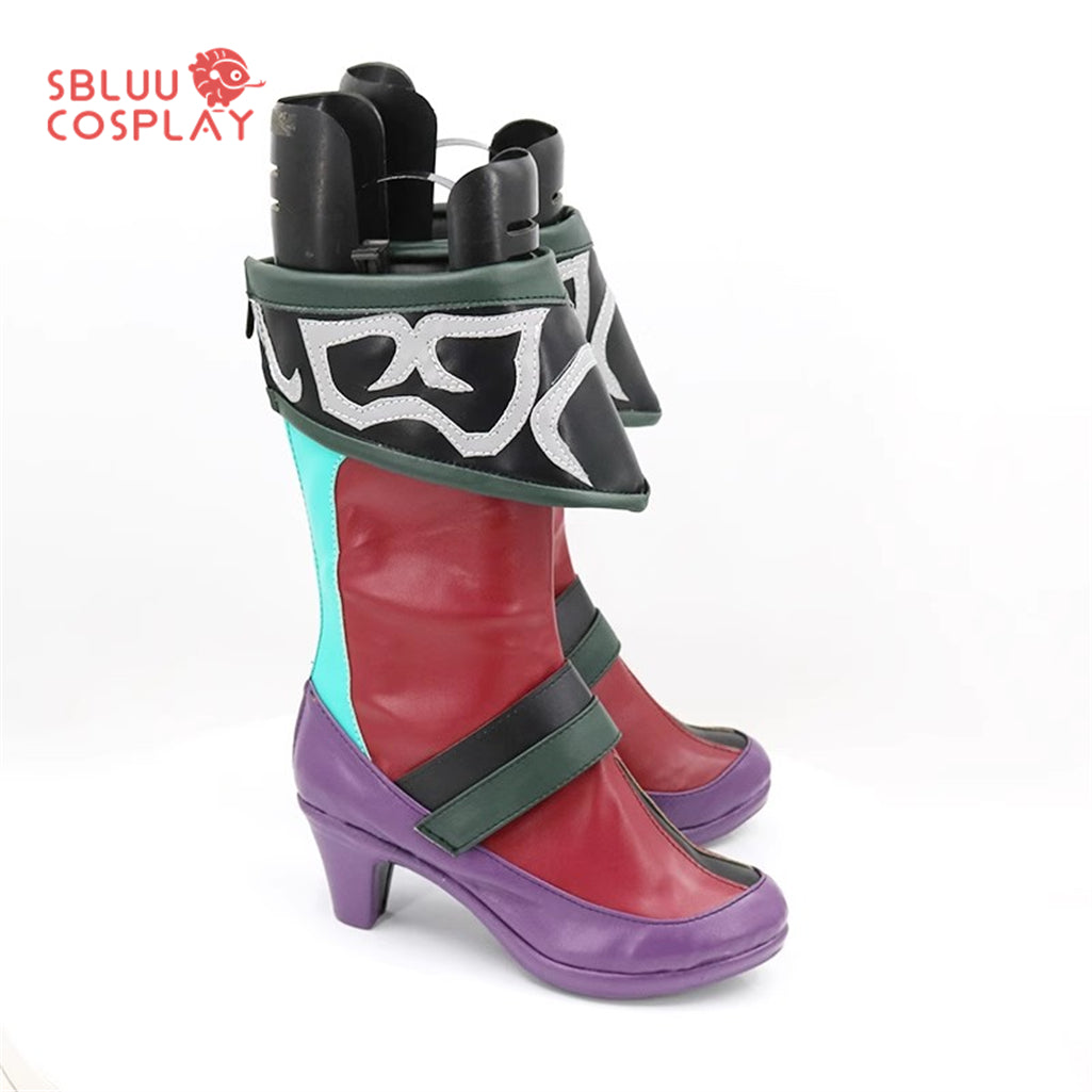 SBluuCosplay Final Fantasy XIV Amon Cosplay Shoes Custom Made Boots