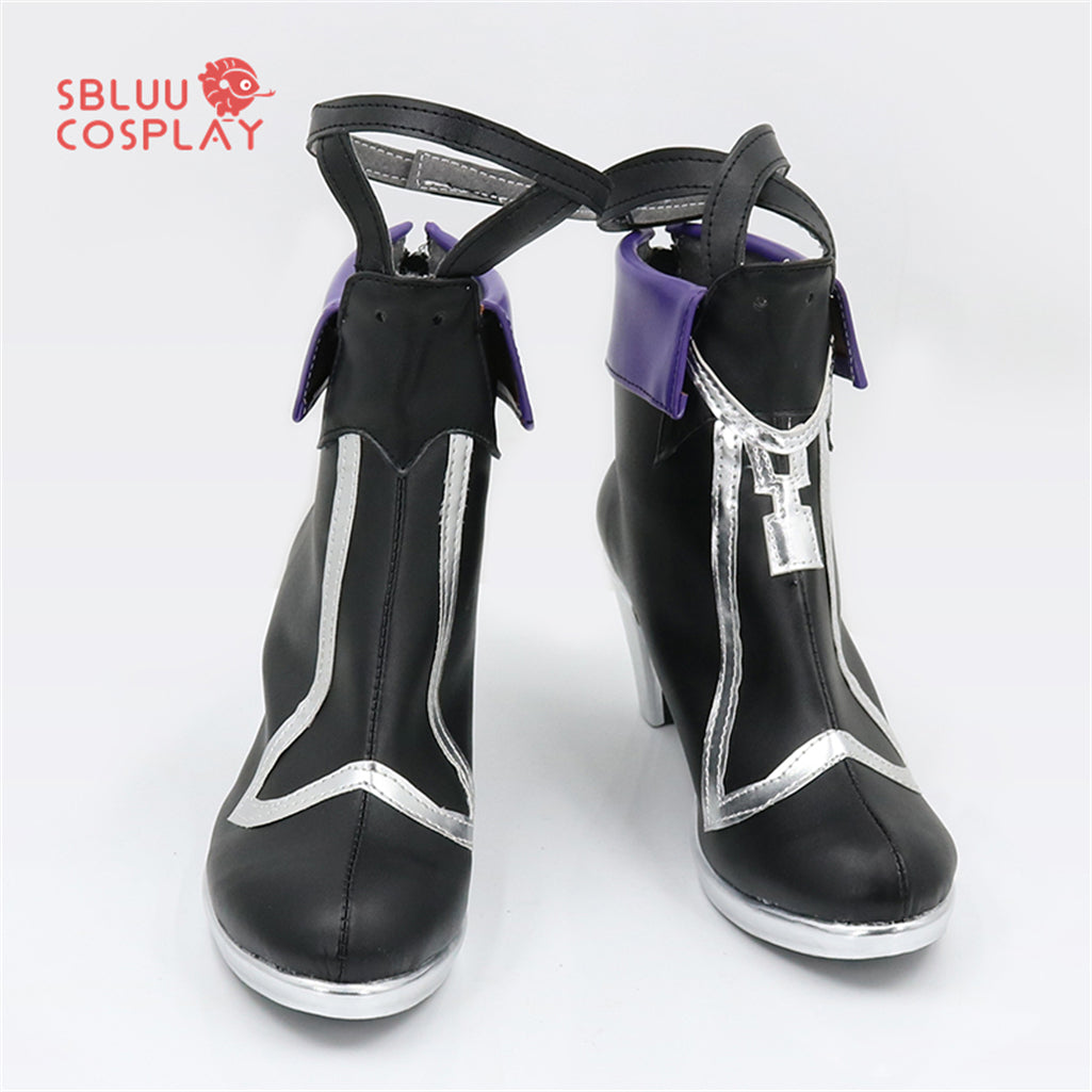 SBluuCosplay Arknights Lin Yuxia Cosplay Shoes Custom Made Boots