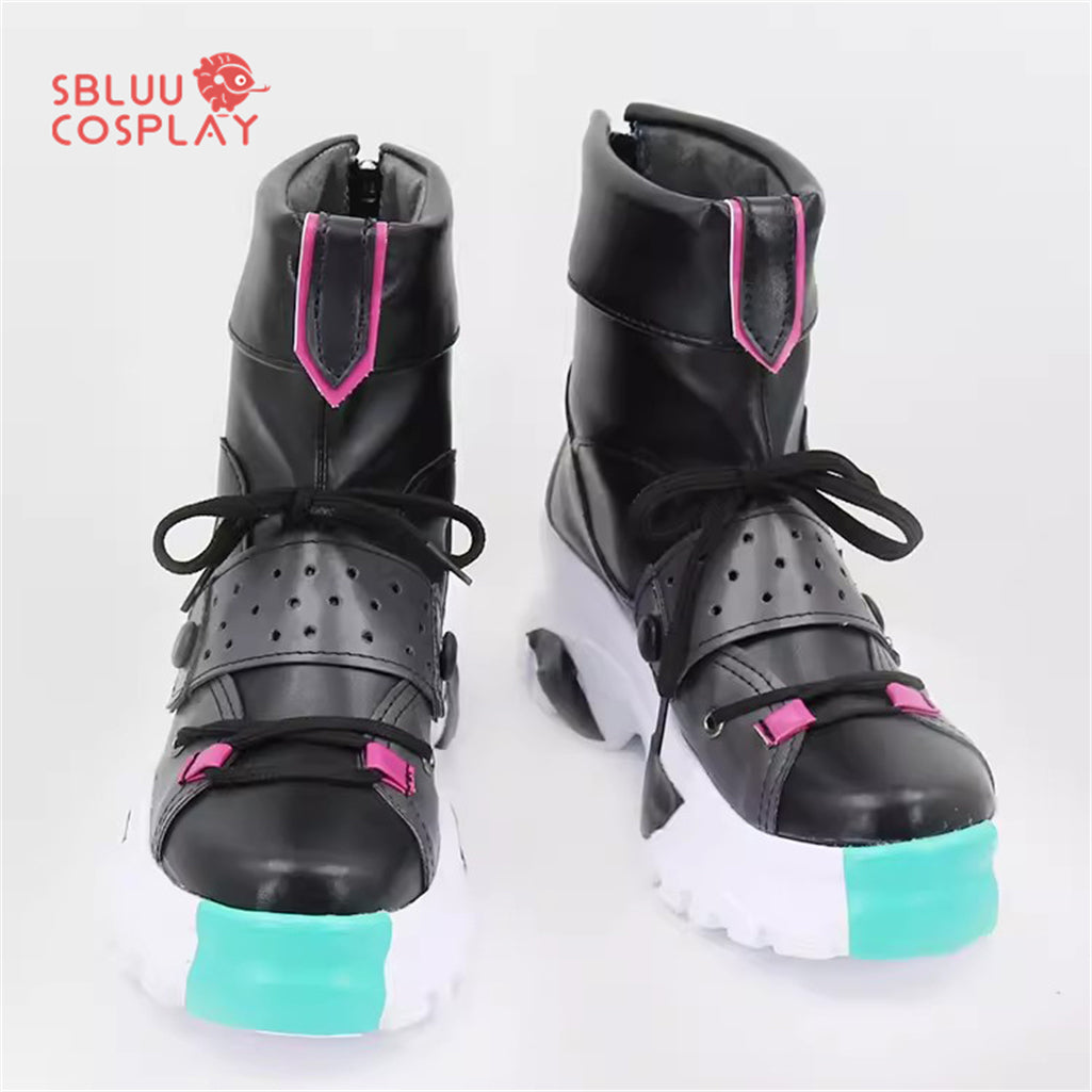 SBluuCosplay Anime Virtual YouTuber Aza Cosplay Shoes Custom Made Boots