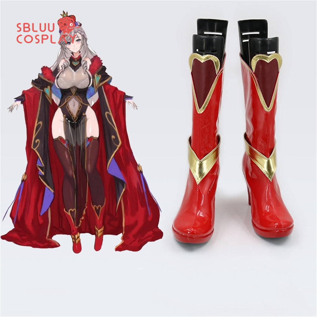 SBluuCosplay Azur Lane Algerie Cosplay Shoes Custom Made Boots