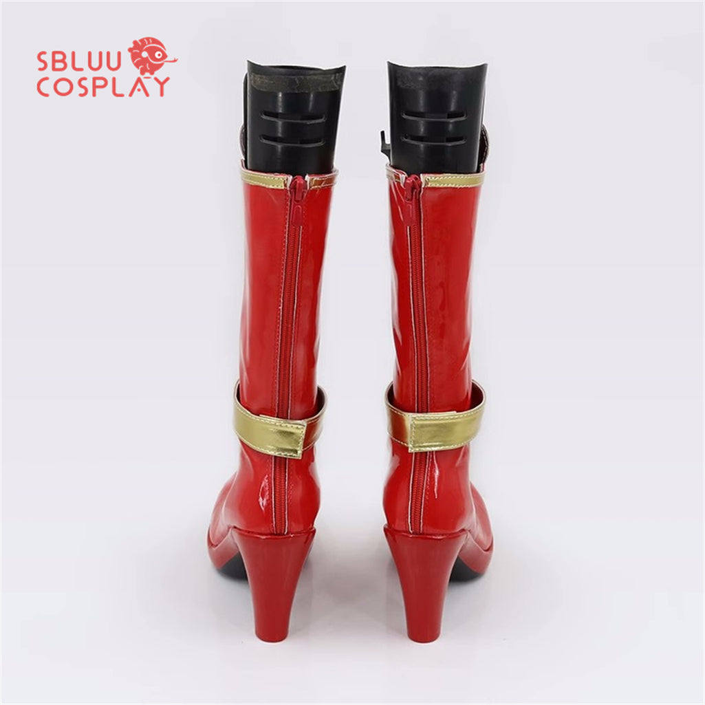 SBluuCosplay Azur Lane Algerie Cosplay Shoes Custom Made Boots