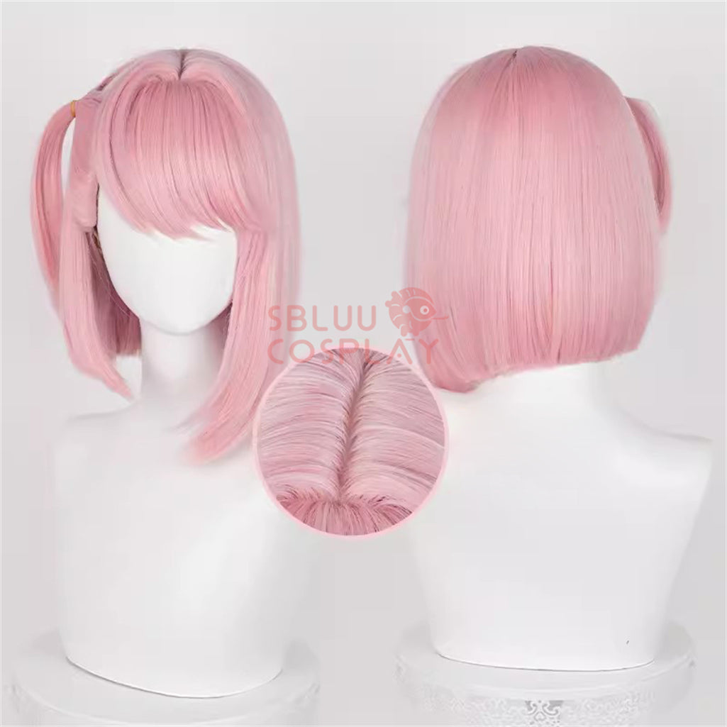 SBluuCosplay Genshin Impact Cosplay Charlotte Cosplay Wig