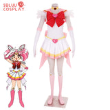 SBluuCosplay Sailor Moon Chibiusa Tsukino Sailor Chibi Moon Cosplay Costume SuperS