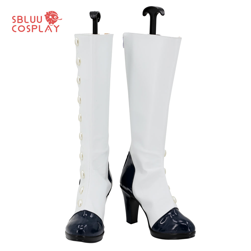 SBluuCosplay Anime Ciel Phantomhive Cosplay Shoes Custom Made Boots