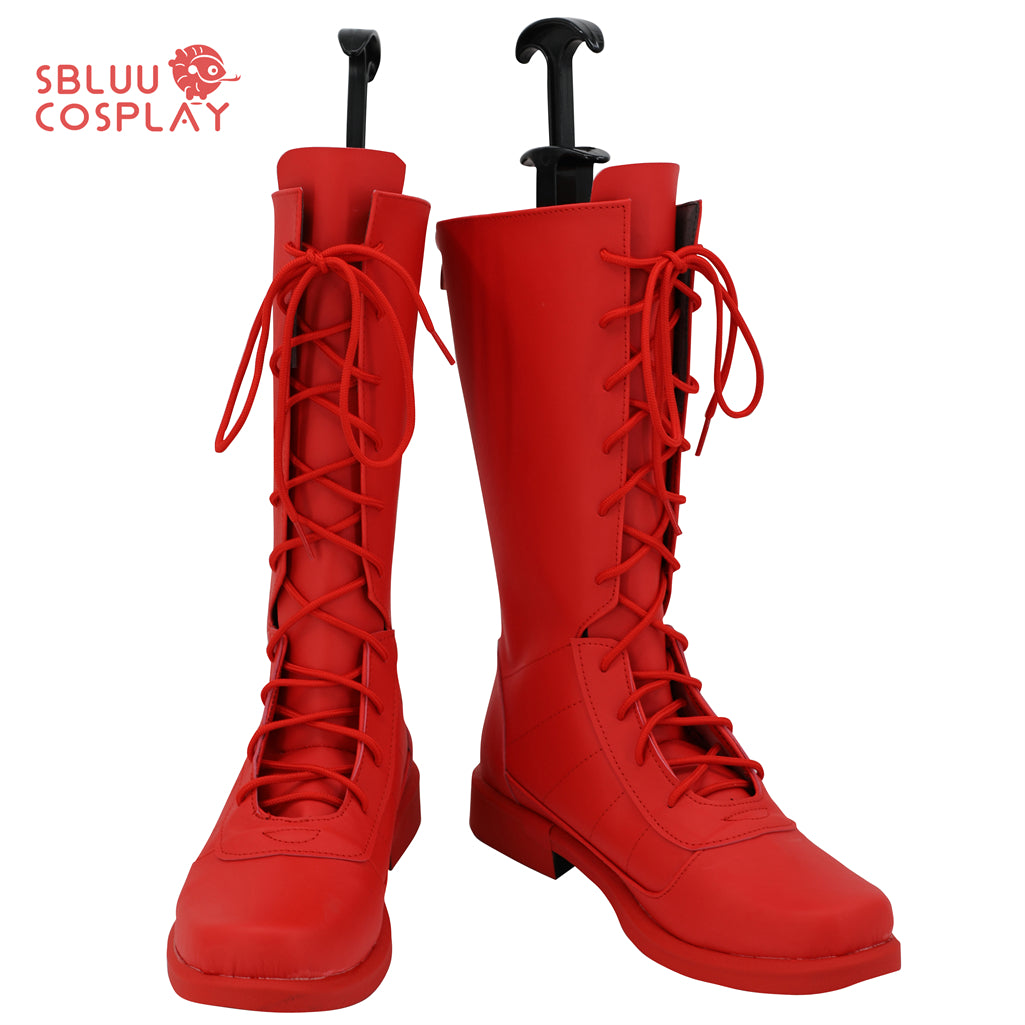 SBluuCosplay Superhero Daredevil Cosplay Shoes Boots