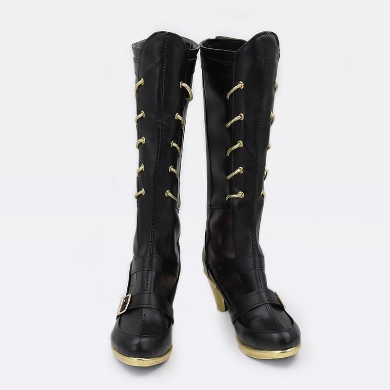 SBluuCosplay Nu carnaval Edmond Cosplay chaussures bottes sur mesure