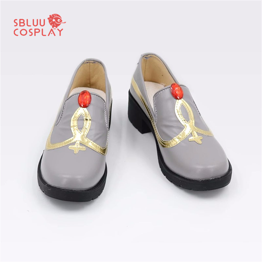 SBluuCosplay Ensemble Stars Ibara Saegusa Cosplay Shoes Custom Made Boots