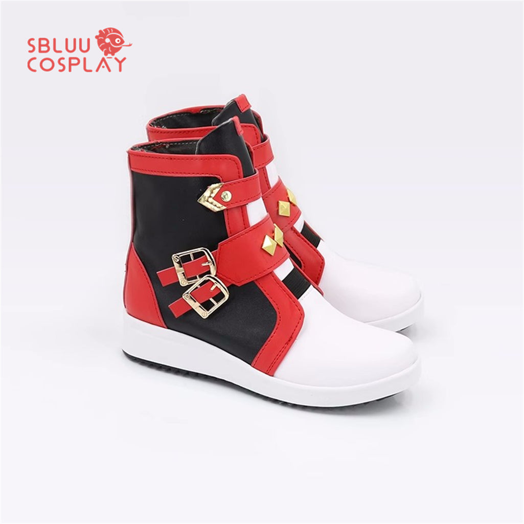 SBluuCosplay Ensemble Stars Tenshouin Eichi Cosplay Shoes Custom Made Boots