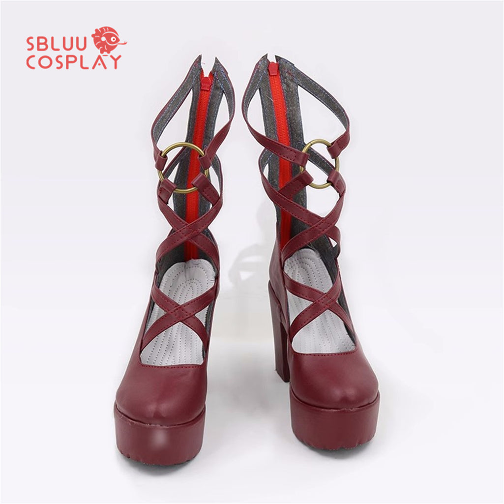 SBluuCosplay Fate Grand Order Baobhan Sith Fairy Knight Trista Cosplay Shoes