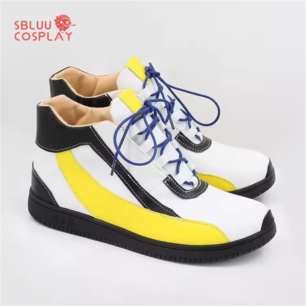 SBluuCosplay Game Guilty Gear Faust Cosplay Shoes Custom Made Boots