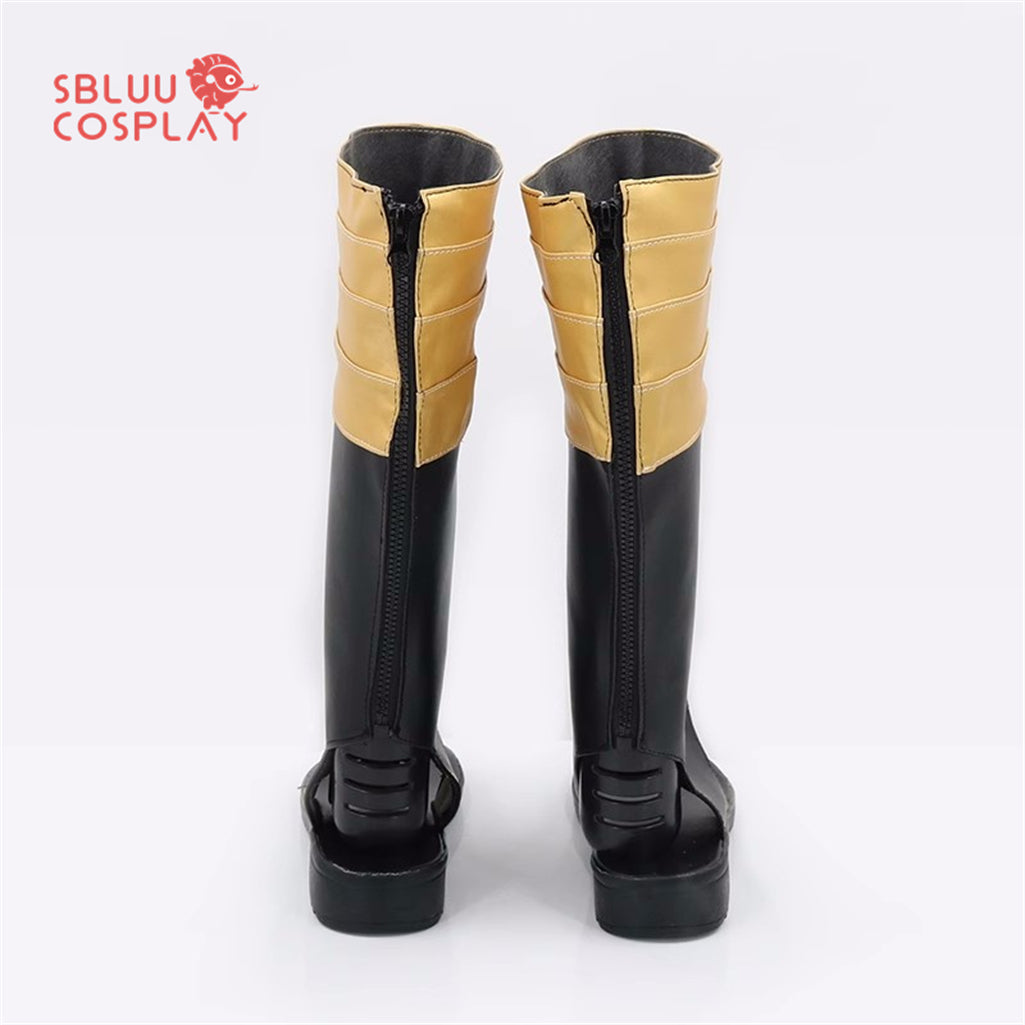 SBluuCosplay Genshin Impact Cyno Cosplay Shoes Custom Made Boots