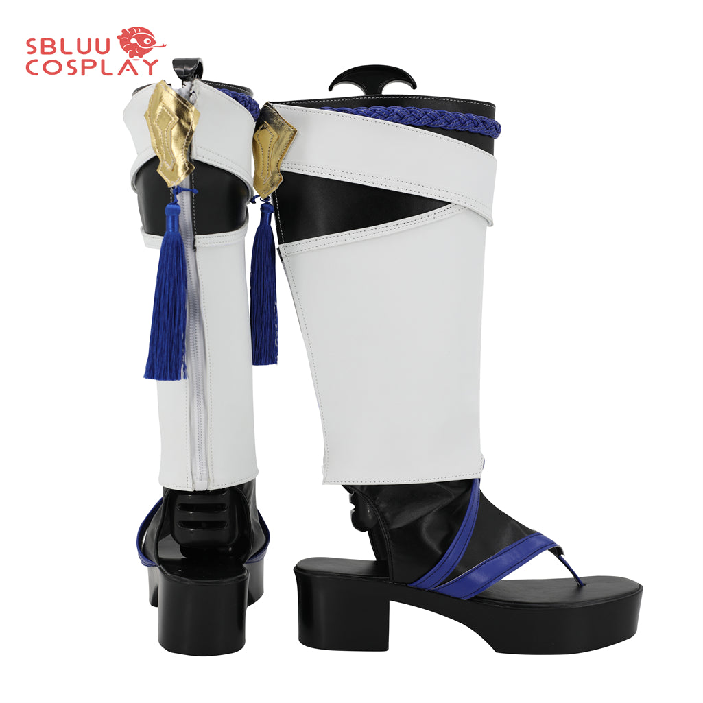 SBluuCosplay Genshin Impact Wanderer Cosplay Shoes Custom Made Boots