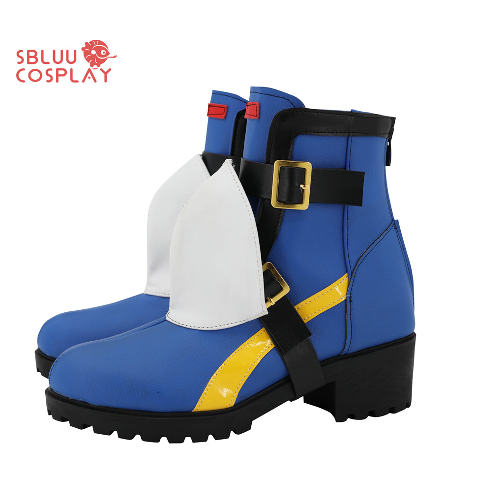 SBluuCosplay Guilty Gear Bridget Cosplay Shoes Custom Made Boots