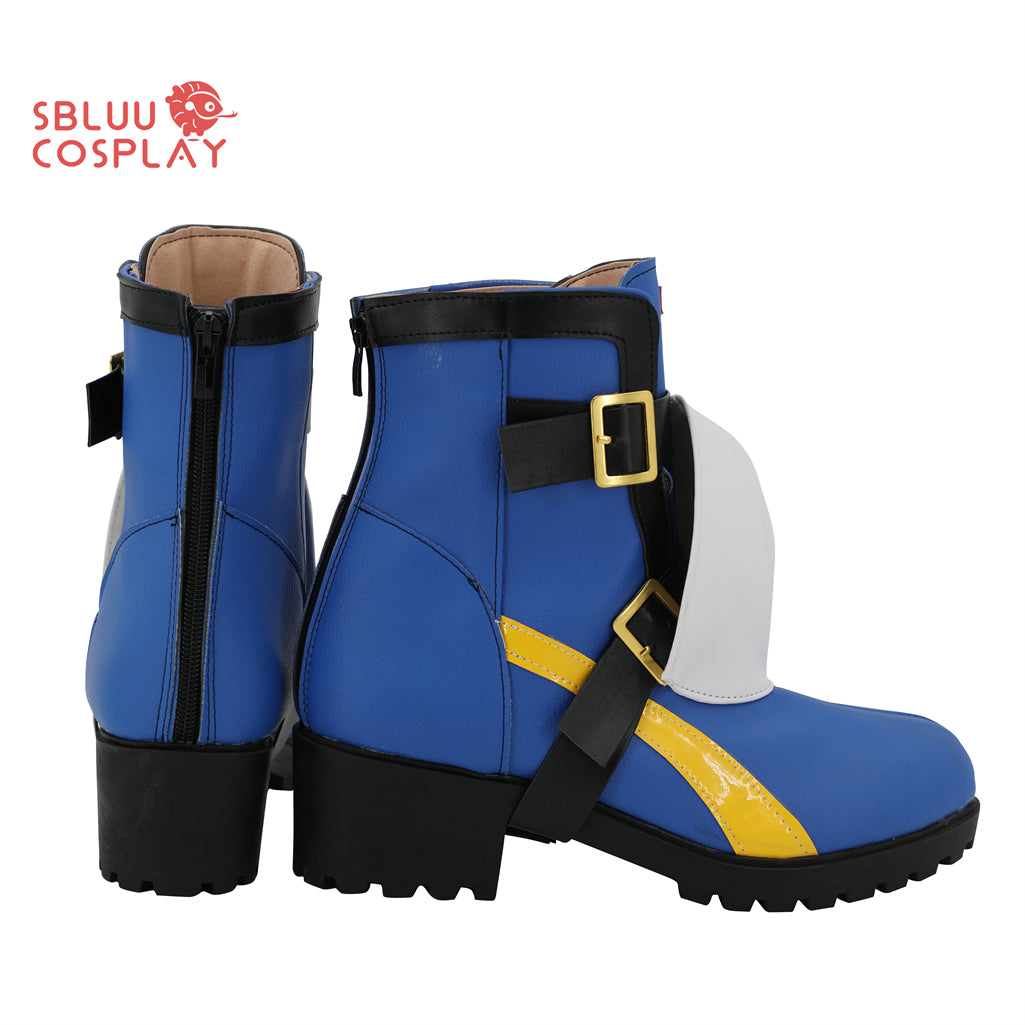 SBluuCosplay Guilty Gear Bridget Cosplay Shoes Custom Made Boots