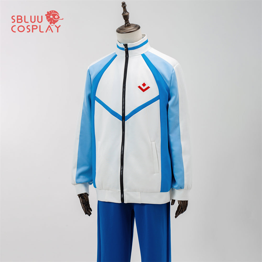 SBluuCosplay Anime Iwatobi High School Haruka Nanase Cosplay Costume