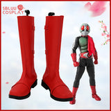 SBluuCosplay Kamen Rider 1 Masked Rider 1 Cosplay Shoes Custom Made Boots