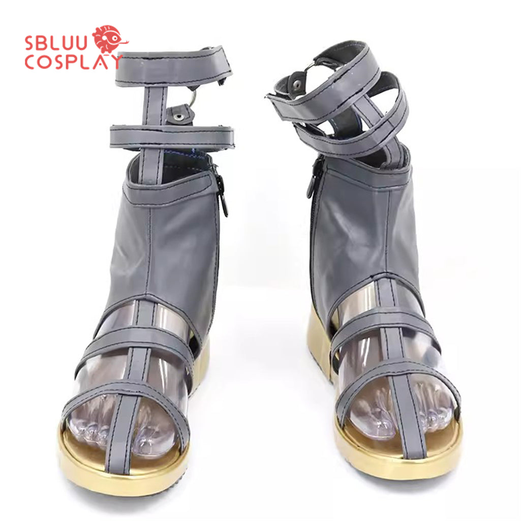 SBluuCosplay Game Final Fantasy XIV Menphina Cosplay Shoes Custom Made Boots