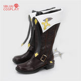 SBluuCosplay Genshin Impact Mika Cosplay Shoes Custom Made Boots
