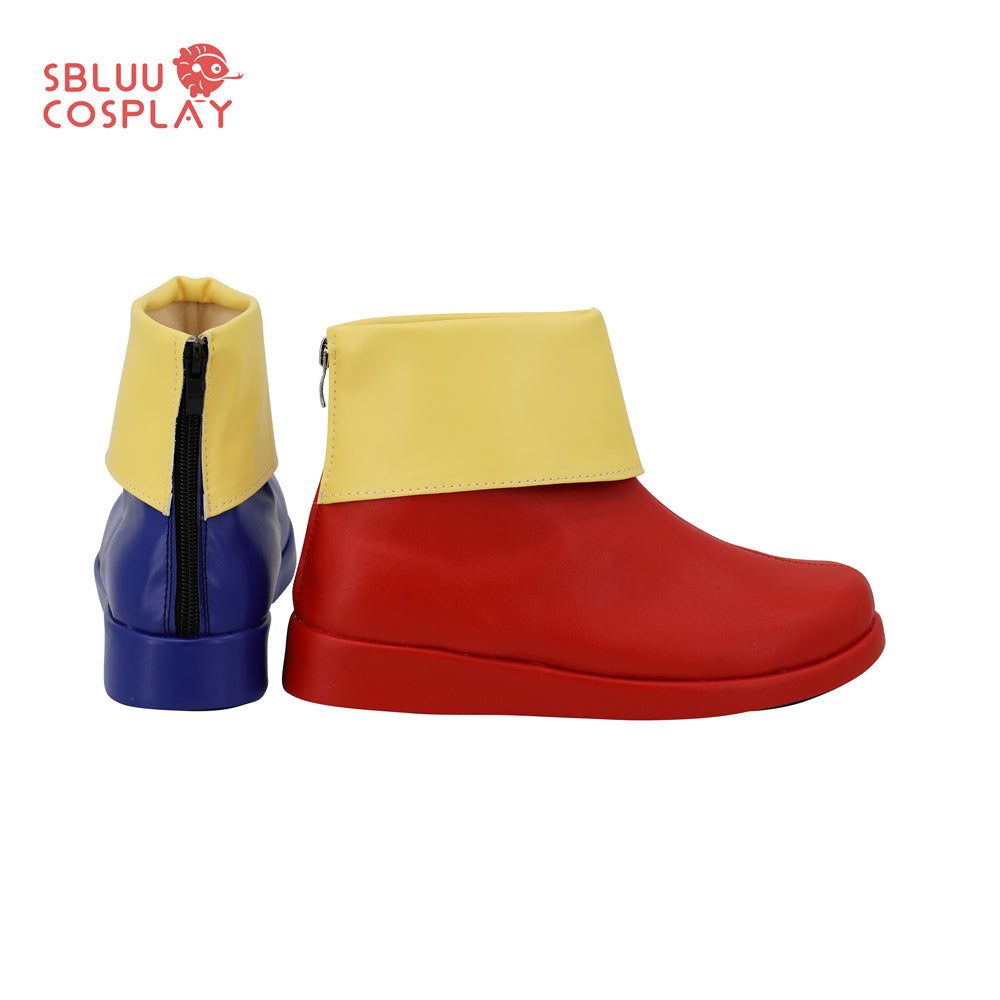 SBluuCosplay Pomni Cosplay Shoes Custom Made Boots