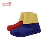 SBluuCosplay Pomni Cosplay Shoes Custom Made Boots