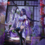 SBluuCosplay Game Genshin Impact Raiden Shogun Cosplay Costume