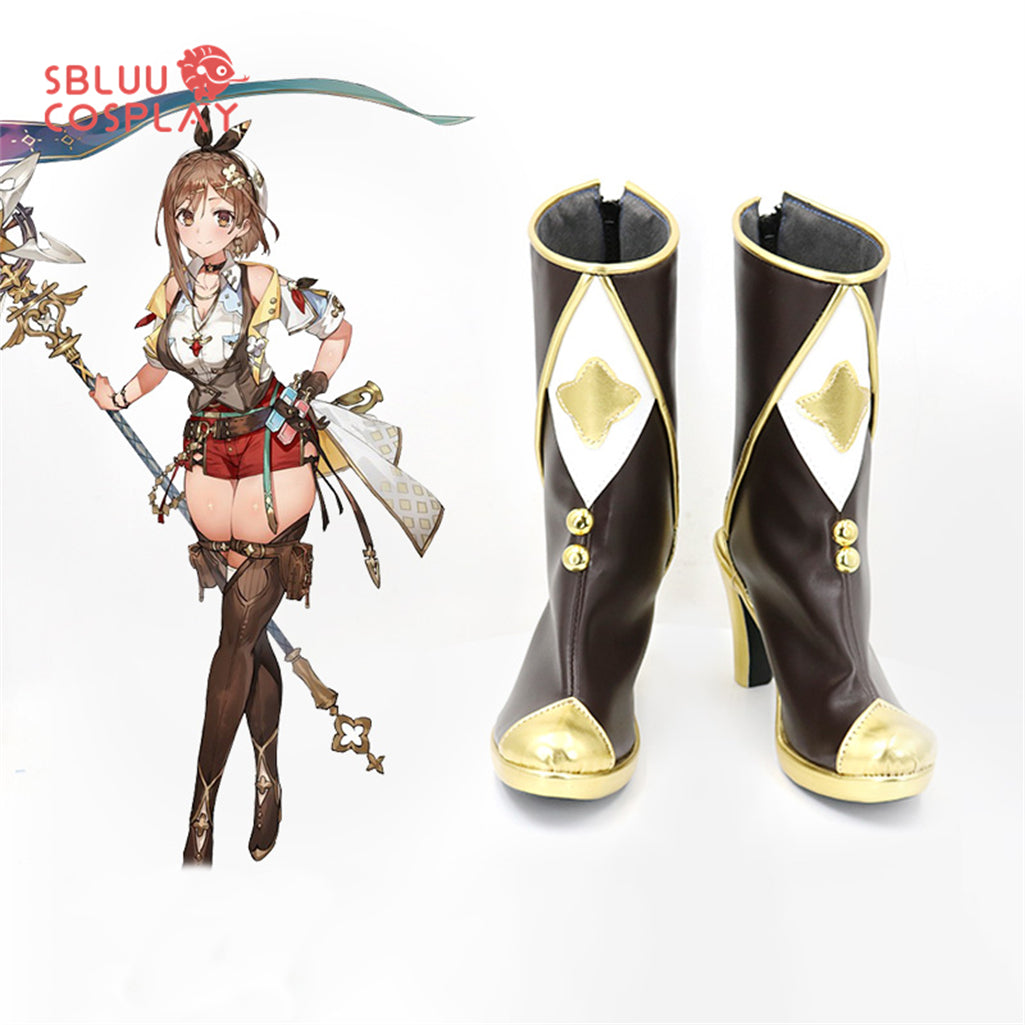 SBluuCosplay Atelier Ryza Reisalin Stout Cosplay Shoes Custom Made Boots