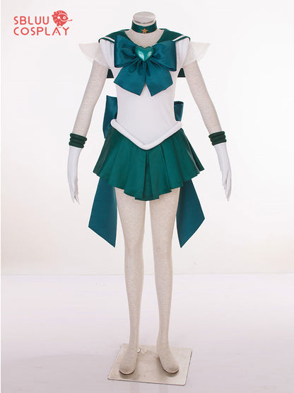 SBluuCosplay Sailor Moon Michiru Kaiou Cosplay Costume Battle Suit