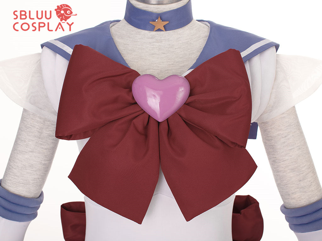 SBluuCosplay Sailor Moon Sailor Saturn Hotaru Tomoe Cosplay Costume Super Sailor