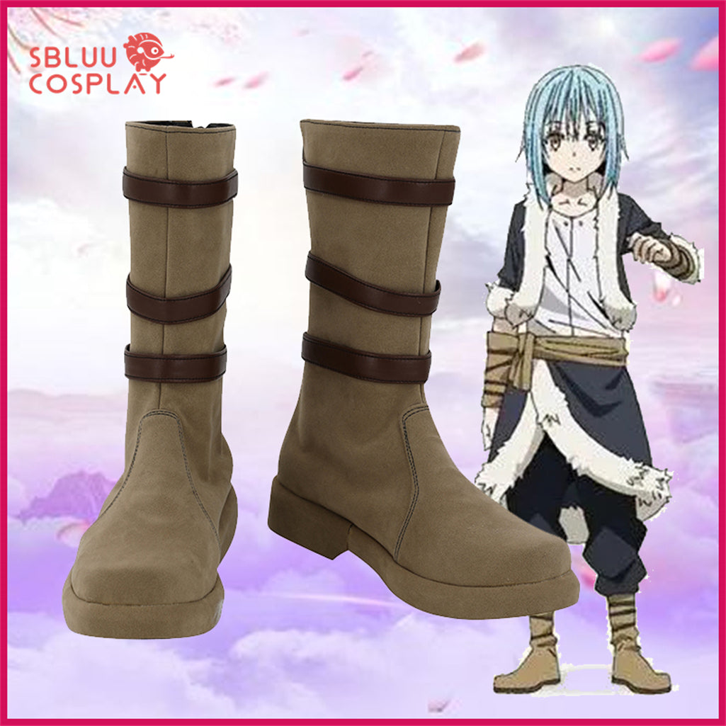 SBluuCosplay Got Reincarnated as a Slime Rimuru Tempest Cosplay Shoes Custom Made Boots