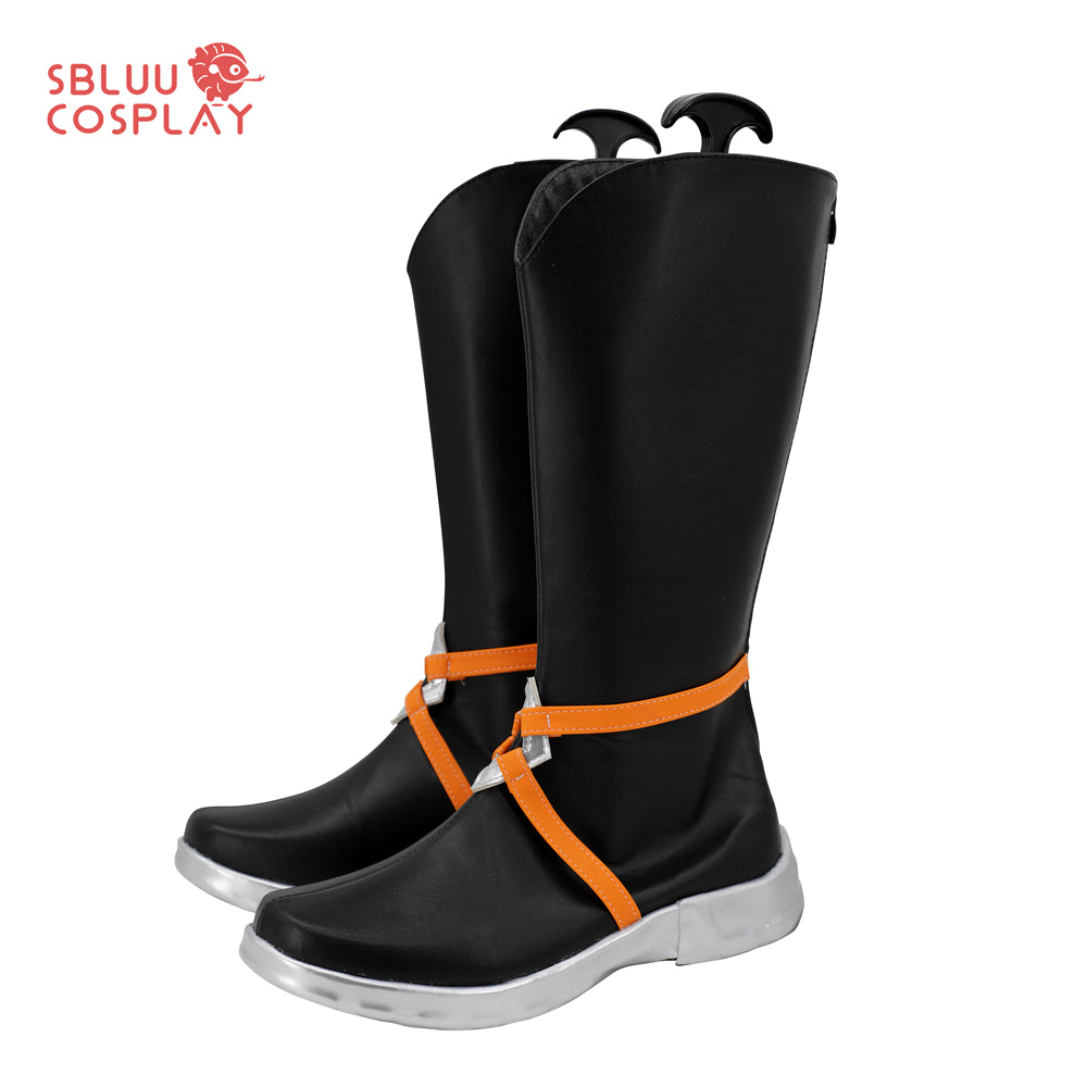 SBluuCosplay Game The Unforgotten Yone Cosplay Shoes Custom Made Boots