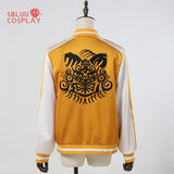 SBluuCosplay Anime Tomiyama Choji Jo Togame Cosplay Costume Jersey Embroidery Jacket Lion Den College Daily Sportwear