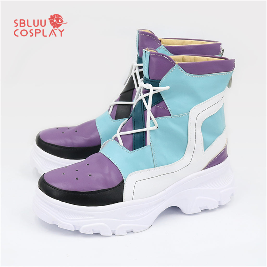 SBluuCosplay Touken Ranbu Minamoto Kiyomaro Cosplay Shoes Custom Made Boots