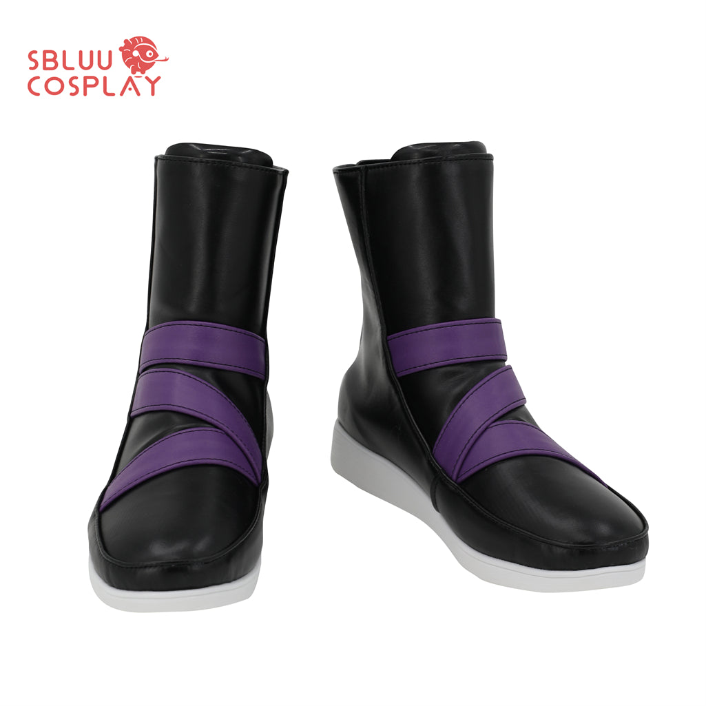 SBluuCosplay Touken Ranbu Samidare Gou Cosplay Shoes Custom Made Boots