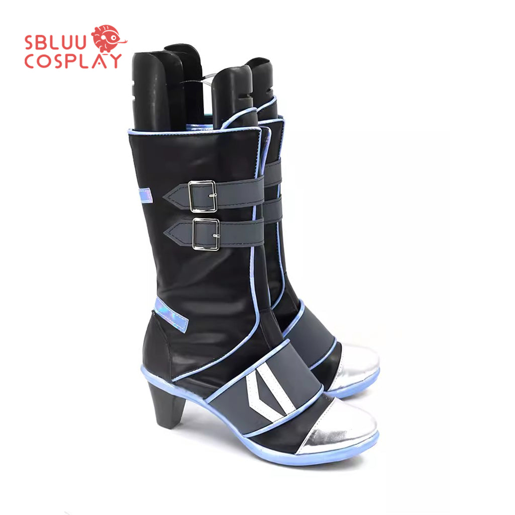 SBluuCosplay Anime Virtual YouTuber Unnamed Cosplay Shoes Custom Made Boots