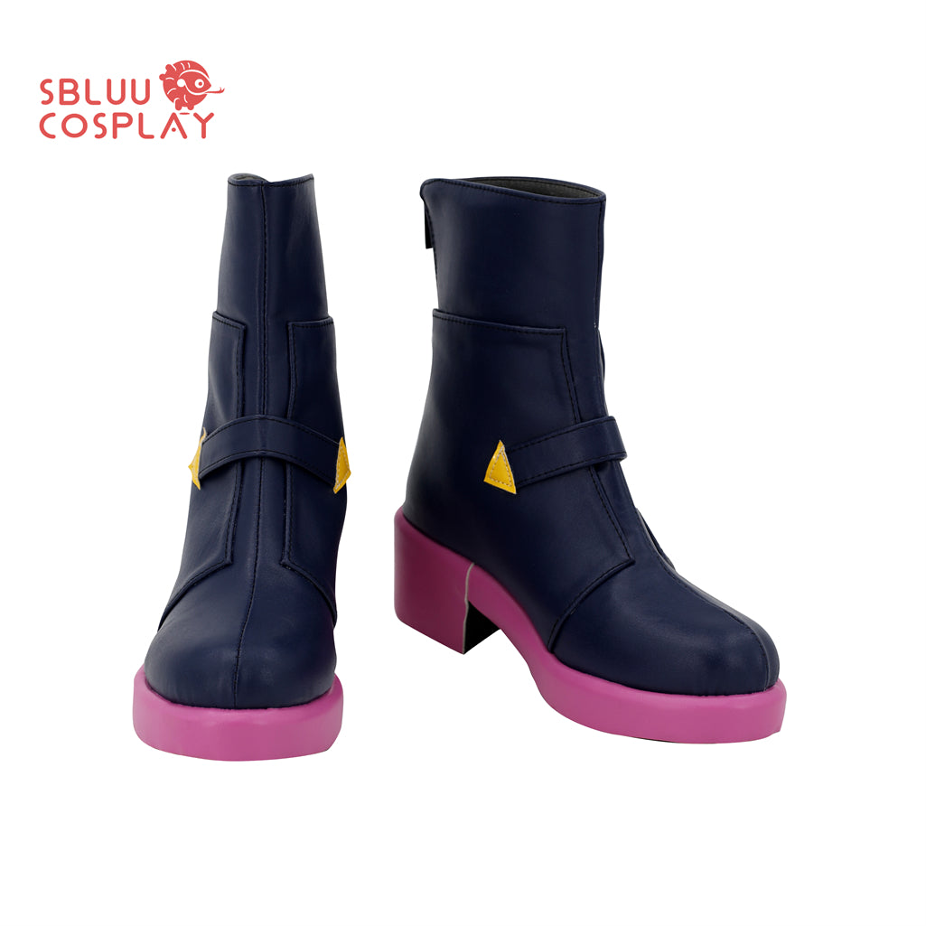 SBluuCosplay VTuber Hololive Himemori Luna Cosplay Shoes Custom Made Boots
