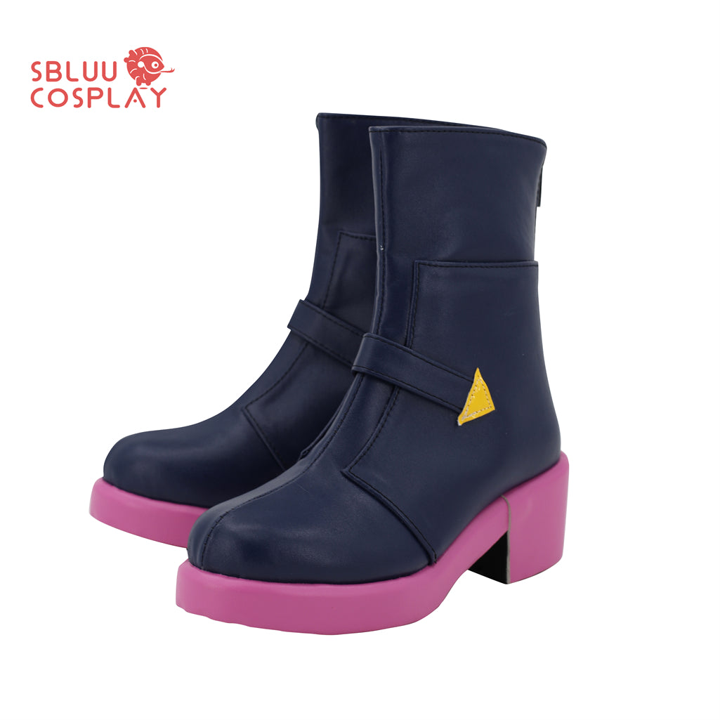 SBluuCosplay VTuber Hololive Himemori Luna Cosplay Shoes Custom Made Boots
