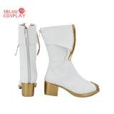 SBluuCosplay VTuber Hololive Uruha Rushia Cosplay Shoes Custom Made Boots